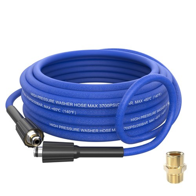 #ad Pressure Washer Hose 25 FT x 1 4quot; Super Flexible Kink Resistant Power Washer... $33.43