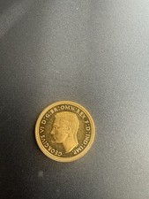 1937 Great Britain George VI gold Sovereign Coin St George Reverse Uncertified