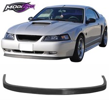 Fits 99-04 Mustang Gt Mach 1 Front Bumper Lip Oe Style Black Pu Fits 99-04 Mustang Gt Mach 1 Front Bumper Lip Oe Style Black Pu