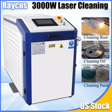 Raycus 3000W Fiber Laser Cleaning Machine For Clean Rust Paint Oil CarbonDeposit
