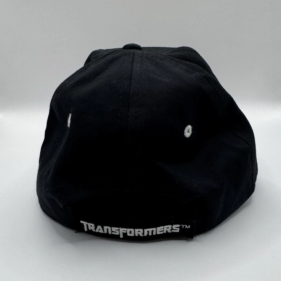 GORRA DE BÉISBOL TRANSFORMERS PARA HOMBRE LOGO SOMBRERO AUTOBOTS NEGRA  Foto 3 de 4