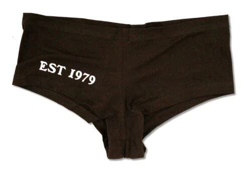 Черные трусики American Apparel из хлопковой смеси для женщин