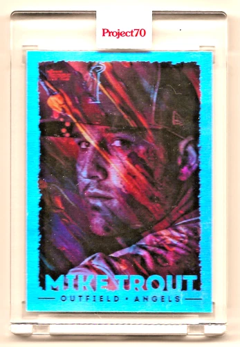2021 Topps Project70 #724 Mike Trout (Mikael B.) 30/70 ANGELS