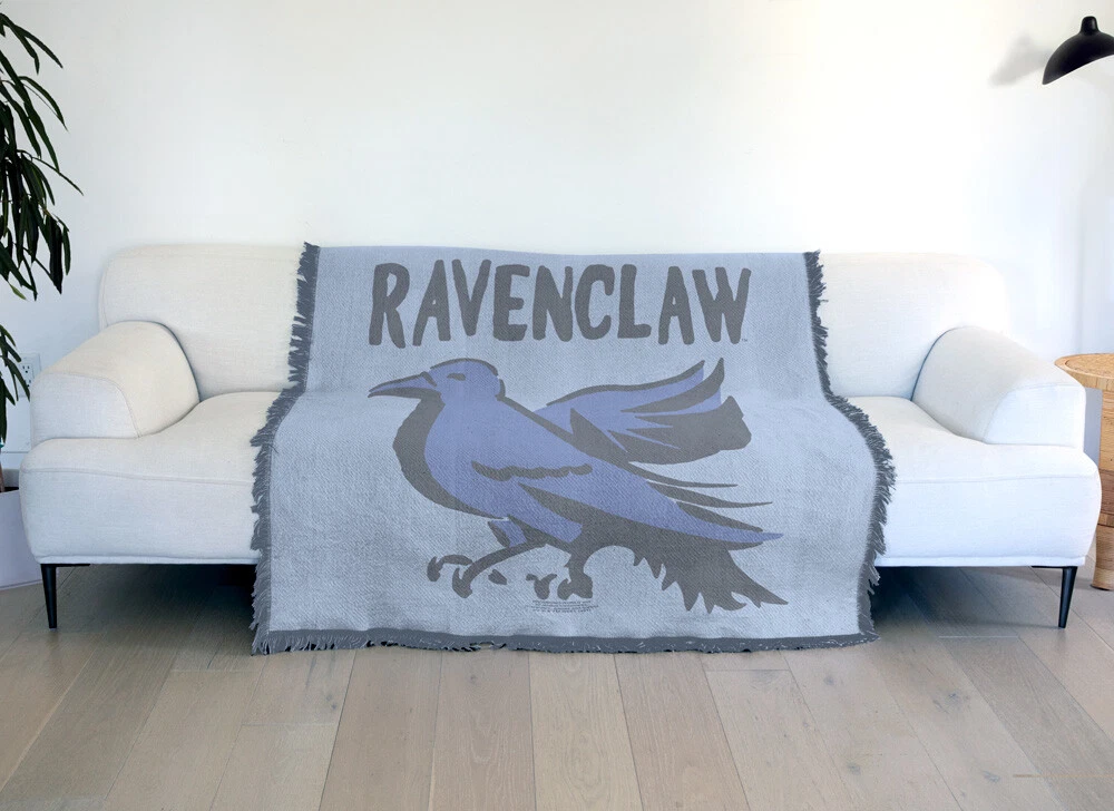 Harry Potter Blanket 50"x60" The Ravenclaw Woven Blend Throw