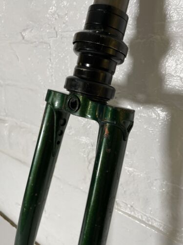 Masi Fork Green 700c 1 1/8" Threadless W/ Ritchey Headset - Picture 9 of 14
