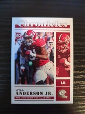Will Anderson Jr. 2023 Panini Chronicles Draft Picks #12 RC Alabama Crimson Tide