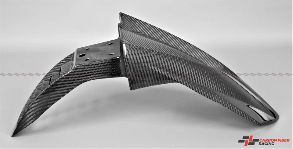 Guardabarros delantero KTM 950/990 2005-2013 Supermoto, SMR, SMT, SE - fibra de carbono Foto 3 de 3