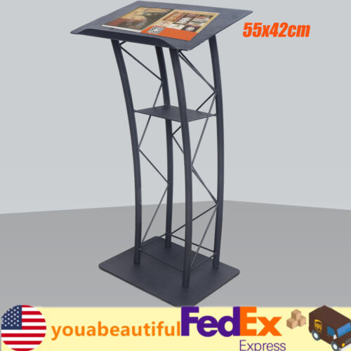 School Pulpit Lectern Reception Conference Podium Truss Metal Church Podium