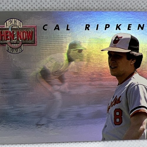 Cal Ripken Jr 1992 Upper Deck “Then & Now"  Hologram Baseball Card Orioles #TN4 - Picture 2 of 12