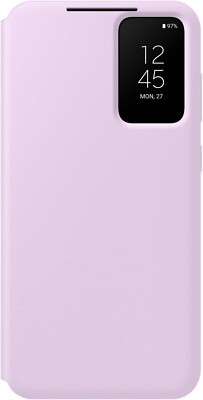 Galaxy S23+ Plus S-View Wallet Phone Case, Protective Cover w/ Card Holder