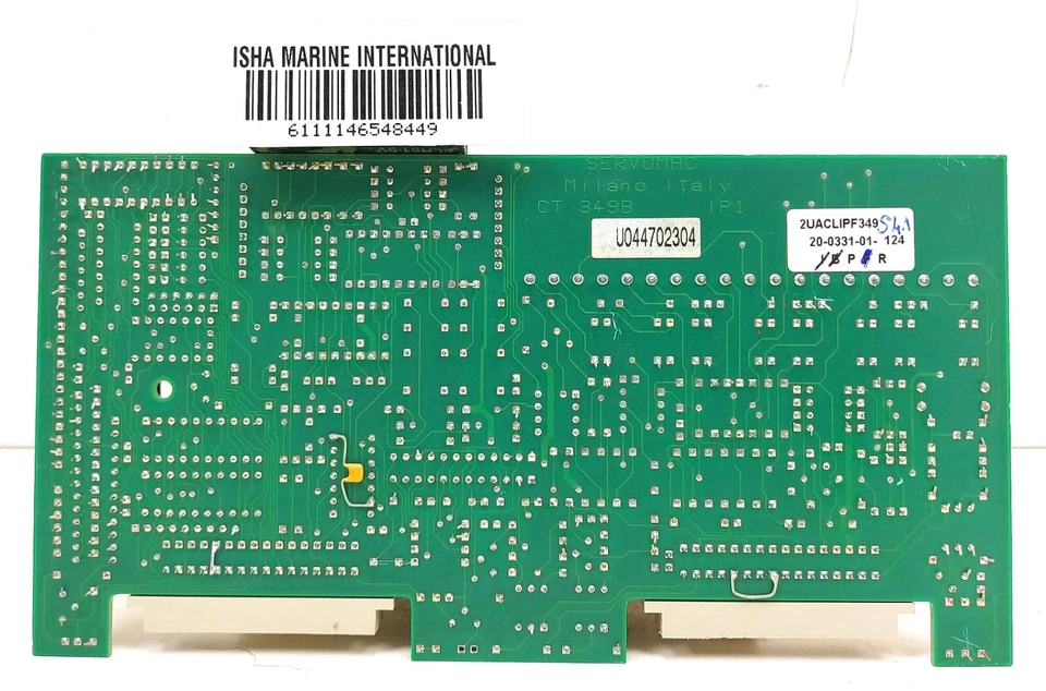 Servomac Milano CT 349B IP1 PCB Card 2UACLIPF349S4.1 - Image 2 of 4