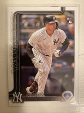 CARLOS NARVAEZ 2025 Topps Series 1 Rookie RC Card #115 New York Yankees