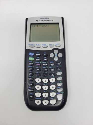Texas Instruments TI-84 Plus graphischer Taschenrechner schwarz