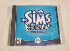 The Sims Unleashed Expansion Pack PC CD-ROM 2 Disc Video Game EA Games 