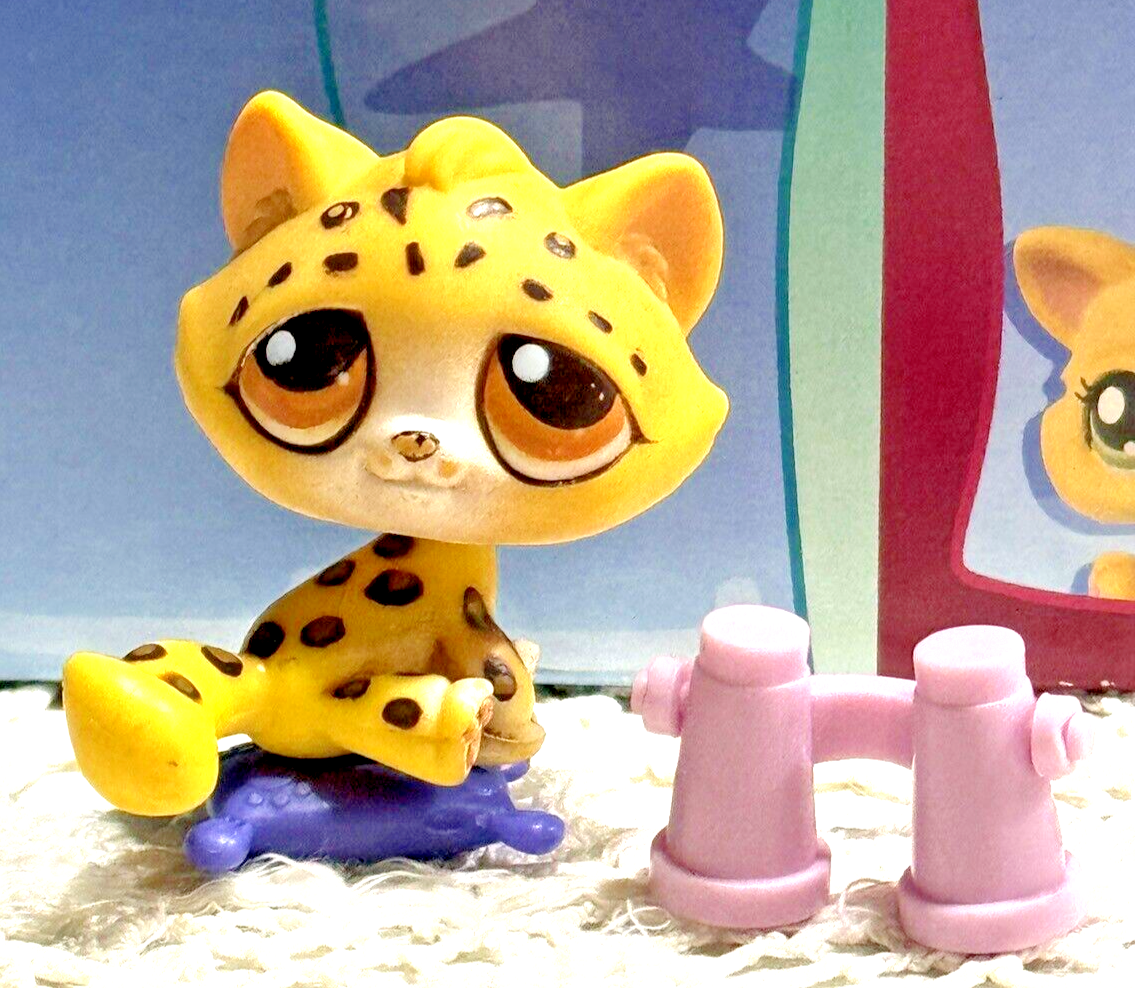 littlest petshop leopard #2458