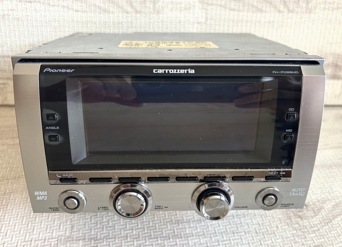 【希少】カロッツェリア　FH-P099MD Pioneer Carrozzeria FH-P099MD 2Din Car Audio CD MD PLayer