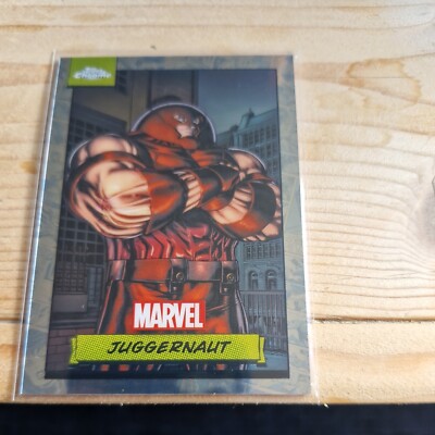 2024 Topps Chrome Marvel Juggernaut #6 Base Card