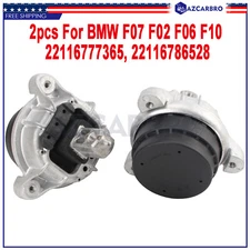 2pcs Front Engine Mount Motor Kit for BMW 535 i 2009-2016 N55 B30 A 2979 225 6
