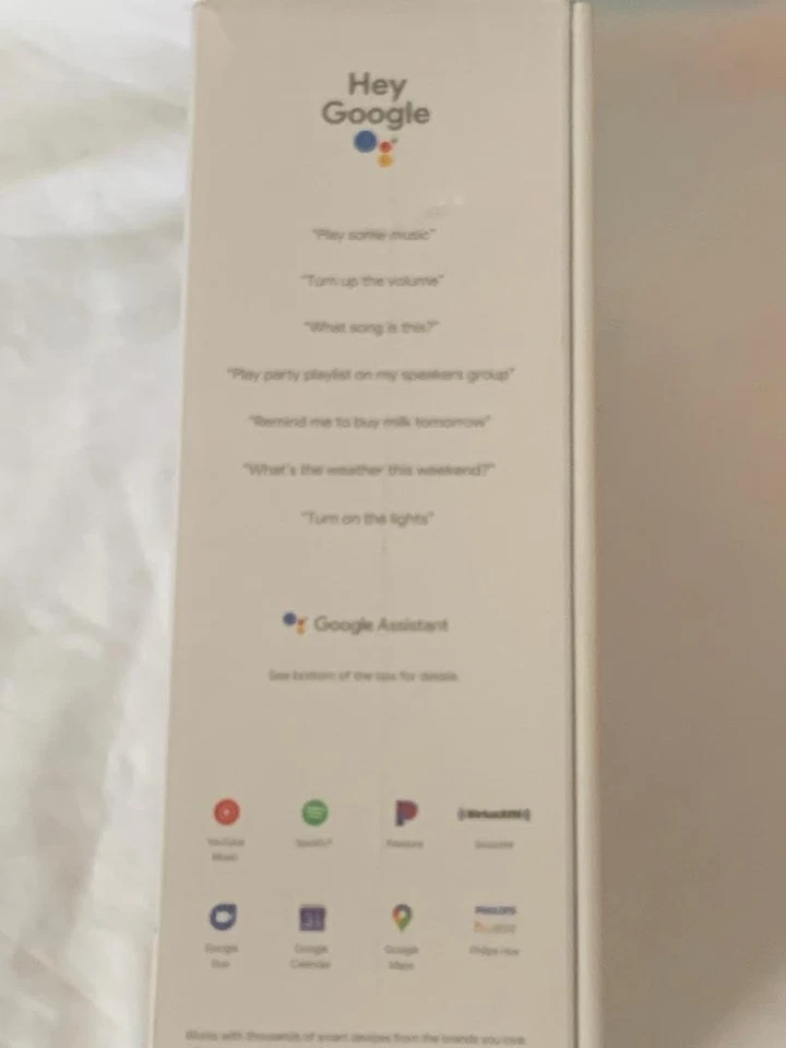 Google Nest Audio -  w/ Google Assistant      *** BRAND NEW IN SEALED BOX *** - Image 3 of 3