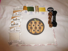 FANCY PUMPKIN-MELISSA SHIRLEY-HANDPAINTED NEEDLEPOINT CANVAS-THREADS
