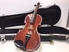 Fritz Strausberg Stradivarius Copy Violin 1985 West Germany Model VAV20-14 Case