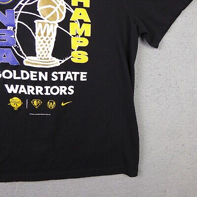 Men's Nike Black Golden State Warriors 2022 NBA Finals Champions Locker  Room Long Sleeve T-Shirt