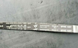 Waschmaschine Antriebsriemen 5EPJ 1225 6 Rippen 5 Rillen HUTCHINSON