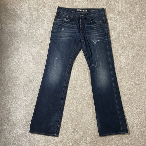 BKE Buckle Carter “distressed” button fly Denim Jeans