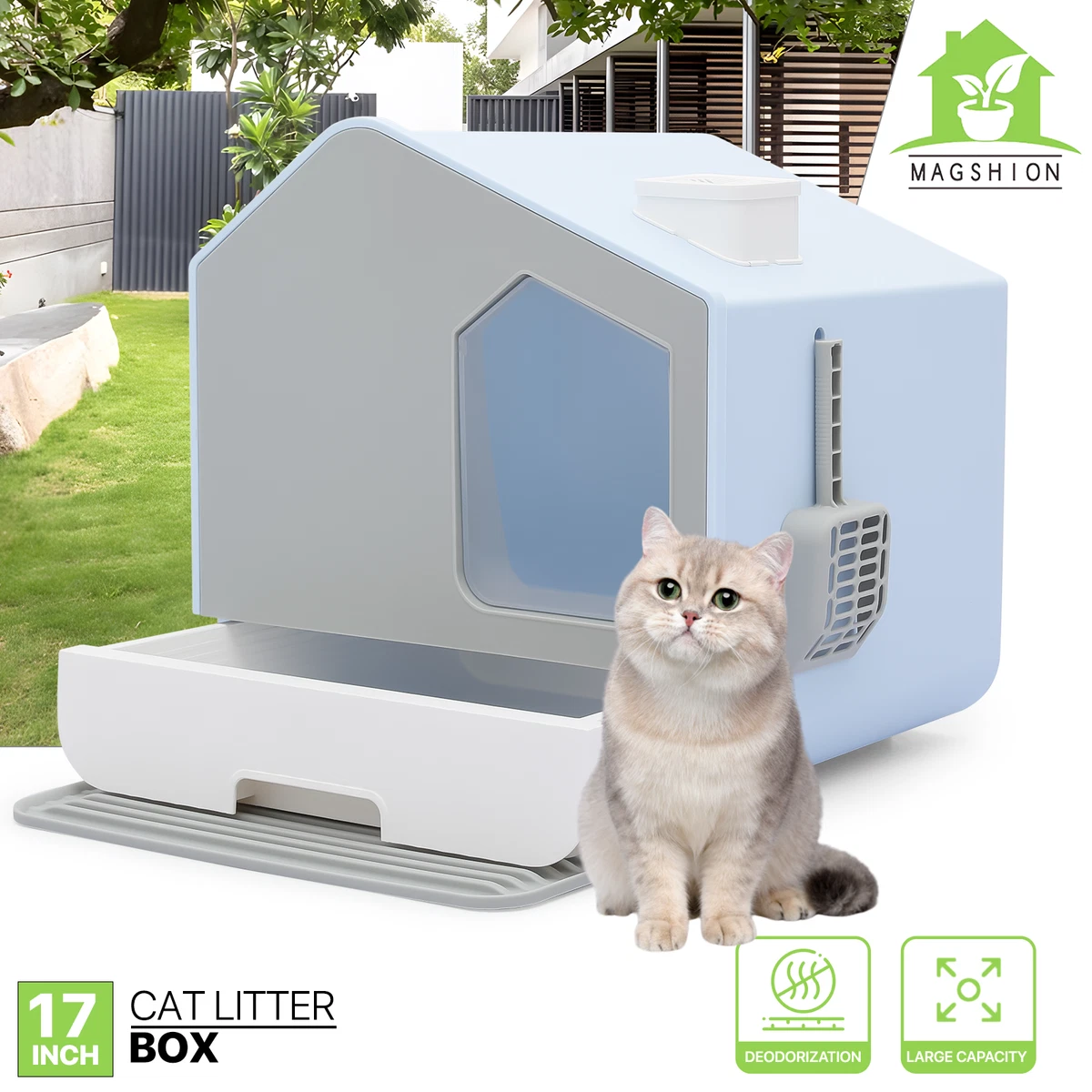 Odorless cat clearance litter