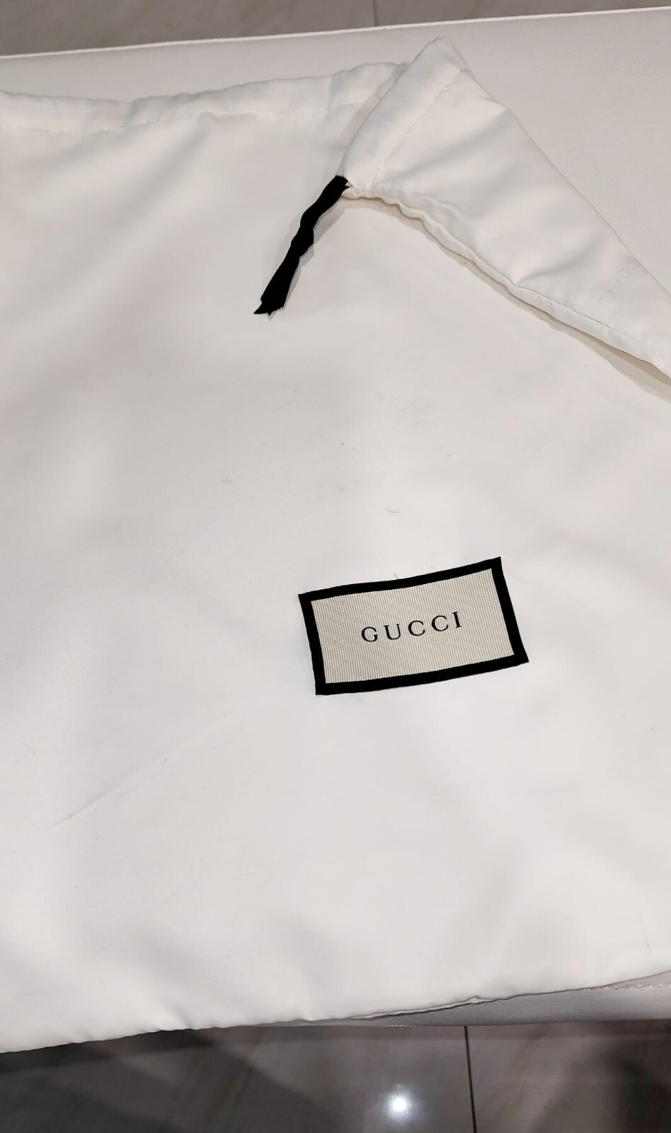 GUCCI Guccissima GG Padlock Backpack Red Leather image 4