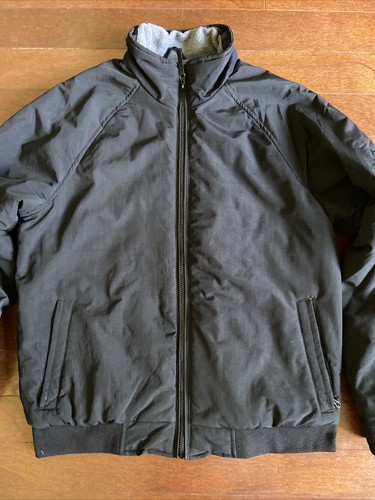 POLYESTER LIGHTWEIGHT BLACK JACKET EUC 