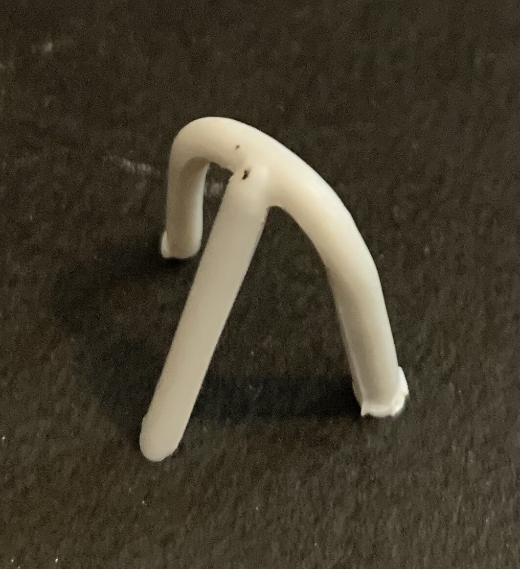 62 Corvette ROLL BAR 132 1579a AMT Model Car Parts COMBINE PARTS SAVE $