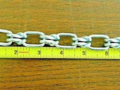 50' Campbell 2/0 Lock Link Single Sprocket Loop Chain 340LB WLL Garage DOOR PI