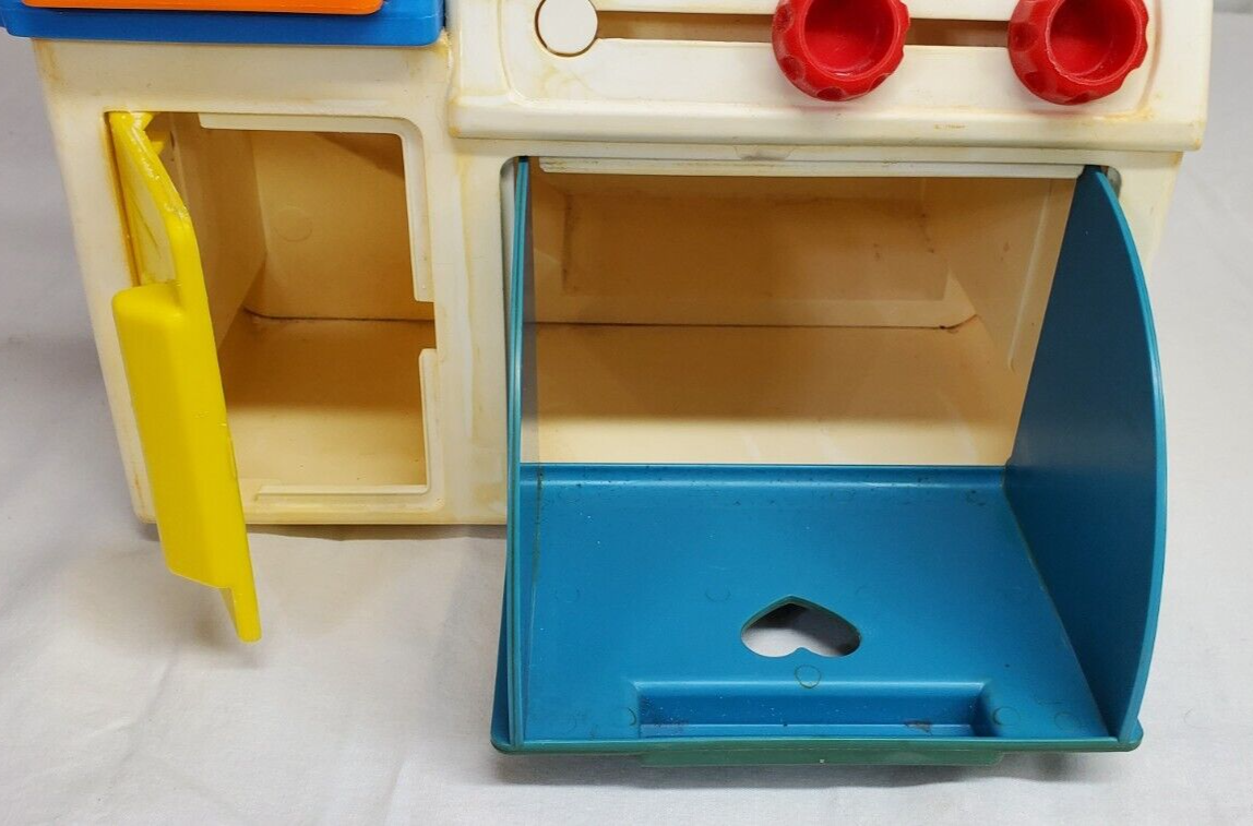 Fisher Price TODDLER KITCHEN Oven Stove #1035 Shaper Sorter