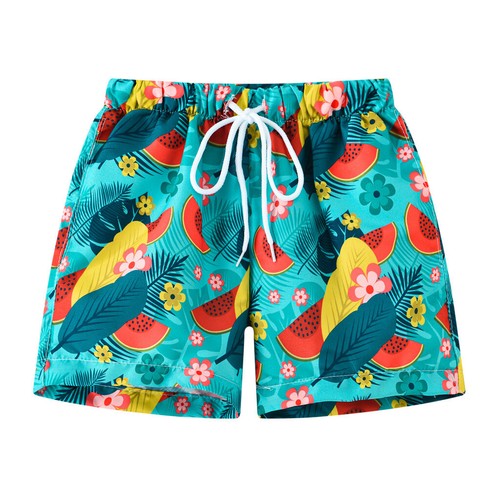 2-8Y Kids Boys Swim Trunks Printed Swimsuit Bathing Suit Beach Swimming Shorts - Picture 21 of 49