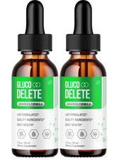 (2 Pack) Gluco Delete – GlucoDelete Extra Strength All Natural Healthy Organic