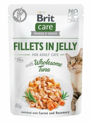 BRIT Care Adult Fillets in Jelly Tuna mit Thunfisch 24 x 85 g