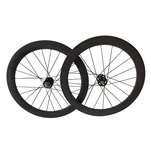 Road Bike Carbon Wheels 38-88mm Rim BrakeTrack Fixed Gear Bicycle Wheelset 700C - Picture 5 of 17