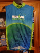 IRONMAN 70.3 HAWAII Green/Blue NATIVE CYCLING Bike Shirt Adult L KOHALA COAST