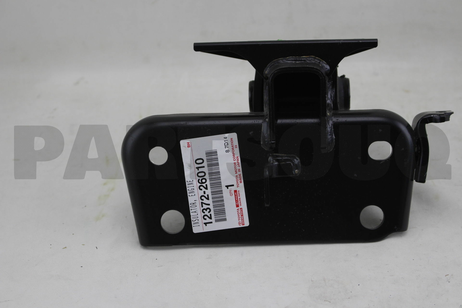 1237226010 Genuine Toyota INSULATOR, ENGINE MOUNTING, LH(FOR 