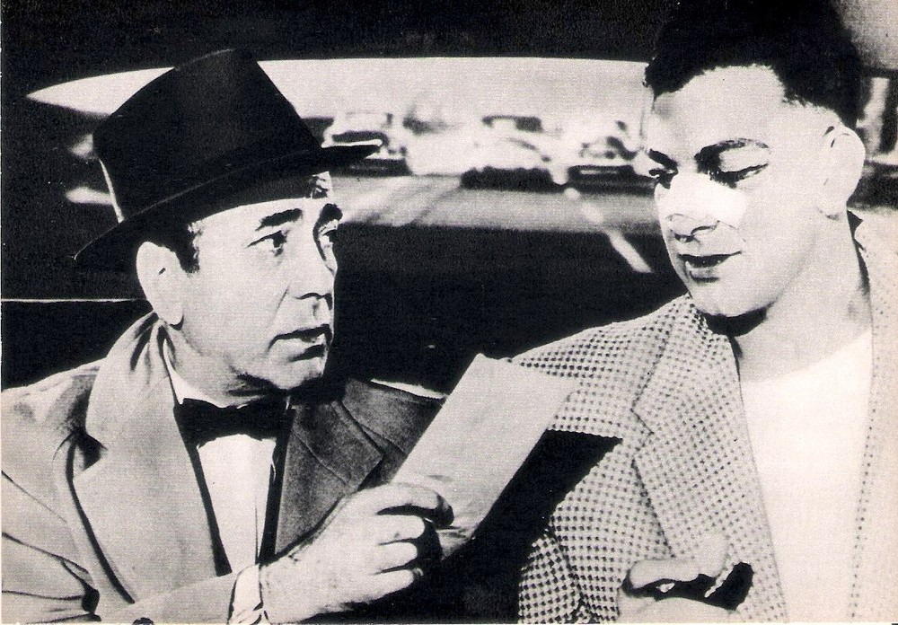 Humphrey Bogart CP Harder the Fall Noir Film Collectible