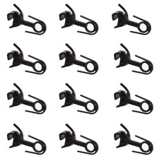 12pcs Model Trains HO Scale Coupler 1:87 17mm E-Z Mate Magnetic Knuckle Couplers