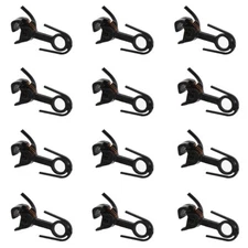 12pcs Model Trains HO Scale Coupler 1:87 17mm E-Z Mate Magnetic Knuckle Couplers