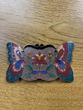 Vintage Double Butterfly Fashion Belt Buckle