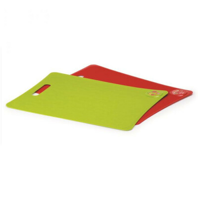 Snips Set Von 2 Schneidematten - Flexible Farblich Kodierte Schneidebretter
