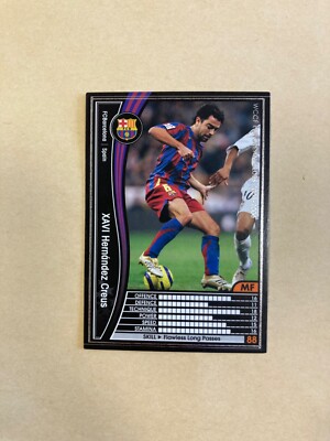 Xavi HERNANDEZ #283 2005-2006 05-06 Panini WCCF SOCCER CARD