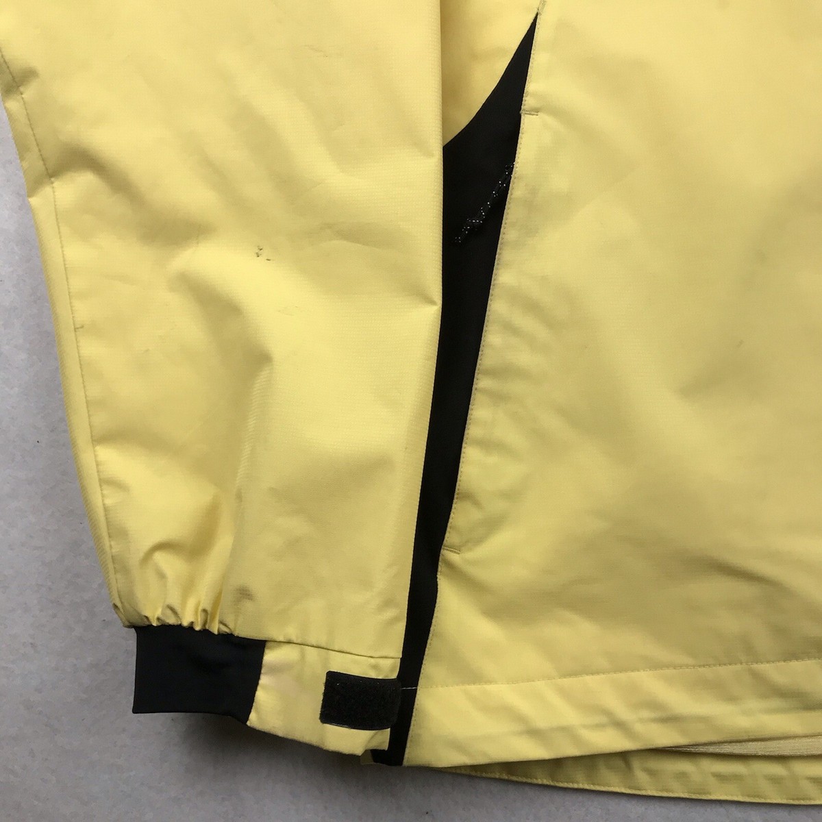 Cutter & Buck Jacket Mens XL Yellow CB WeatherTec Waterproof