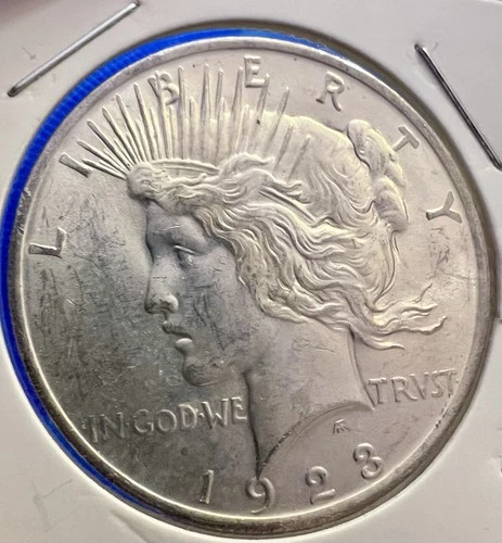 1923 $1 Peace Dollar Nice BU