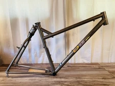Vintage Dean Titanium Soft Tail Mountain Bike 17 Full Suspension 26