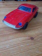Nissan Fairlady Z Tin Toy Mini Car Showa Retro Collectible Model II N